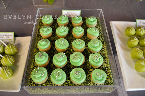 calgary wedding planner green sweet table