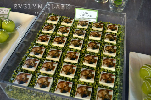 calgary wedding planner green sweet table