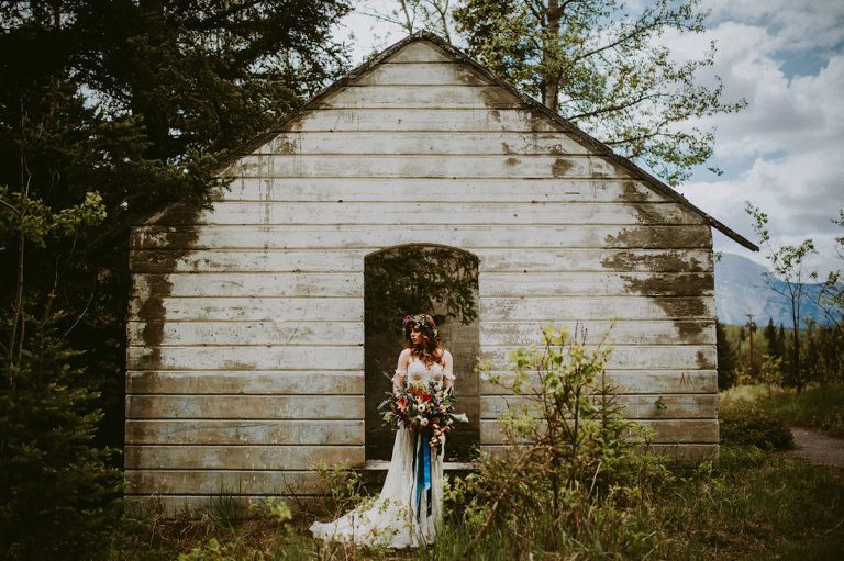 boho wedding design bouquet