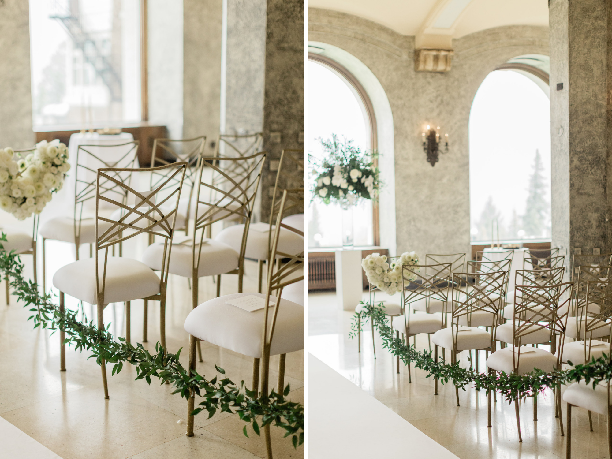 Banff Springs Hotel Ceremony Decor Calgary Wedding Planners